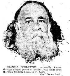 Francis Schlatter obit